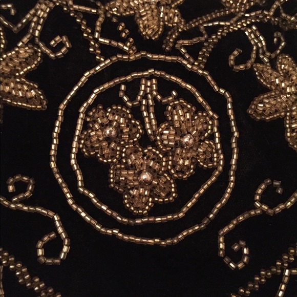 Black and gold embellished clutch. Unbranded - Picture 2 of 3